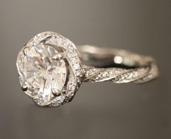 Twisted Band Engagement Rings Durham Rose Twisted Band Engagement Rings